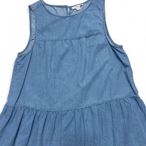 Beachlunchlounge Light Blue Denim Top